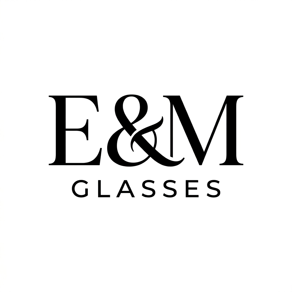 E&M Glasses Logo